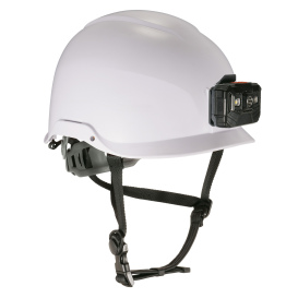 Ergodyne Skullerz 8976LED Type 2 Class E safety Helmet with LED Light - White