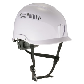 Ergodyne Skullerz 8977 Type 2 Class C safety Helmet with Adjustable Venting - White