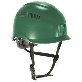 Ergodyne Skullerz 8977 Type 2 Class C Safety Helmet with Adjustable Venting - Green