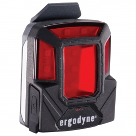 Ergodyne Skullerz 8993 Hard Hat Red Safety Light - Magnetic Beacon Light