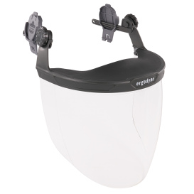 Ergodyne Skullerz 8994 Hard Hat Face Shield with Adapter for Cap Style - Clear