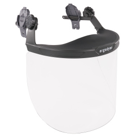 Ergodyne Skullerz 8995 Hard Hat Face Shield with Adapter for Full Brim - Clear