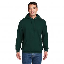 Hanes F170 Ultimate Cotton Pullover Hooded Sweatshirt - Deep Forest