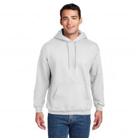 Hanes F170 Ultimate Cotton Pullover Hooded Sweatshirt - White