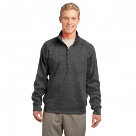Sport-Tek F247 Tech Fleece 1/4-Zip Pullover Sweatshirt - Graphite Heather