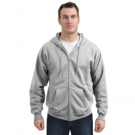 hanes hooded zip sweatshirt