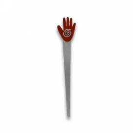 Hand Bookmark - Orange