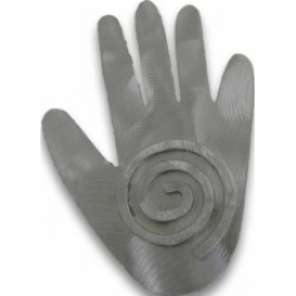 Hand Pin - Silver
