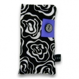 Black Swirl Eyeglass Case