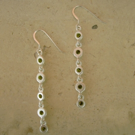 Prague Earrings- Green