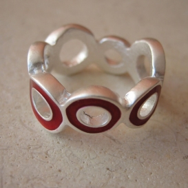 Stella Ring - Red - Size 7
