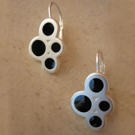 Stella Earrings - Black
