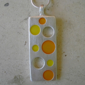 Swissy Necklace - Orange & Yellow