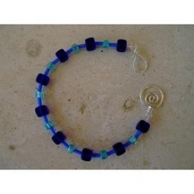 Cube Bracelet - Indigo
