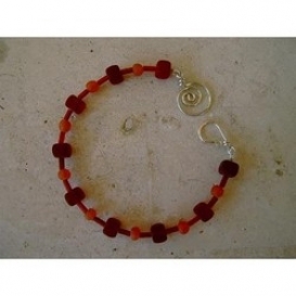 Cube Bracelet - Red