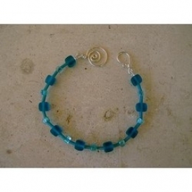 Cube Bracelet - Teal