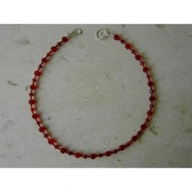 Cube Necklace - Red