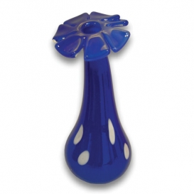 Daisy Bud Vase - Blue