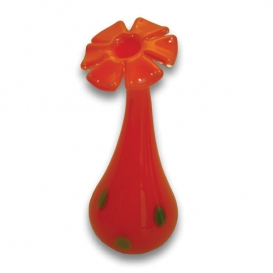 Daisy Bud Vase - Orange