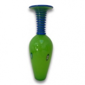 Green Murrini Coil Bottle