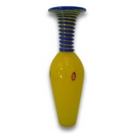 Yellow Murrini Coil Bottle