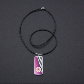 Rectangle Pendant Necklace