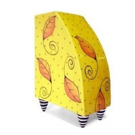 Leaf Vase - Yellow