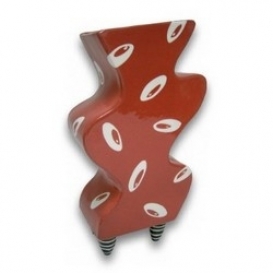 Wavy Vase - Coral