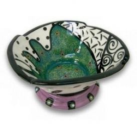 Individual Salad - Ice Cream Bowl - Green