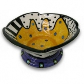 Individual Salad - Ice Cream Bowl - Yellow
