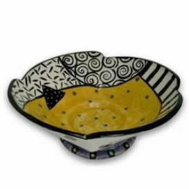 Yellow Salad-Pasta Bowl