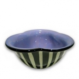 Small Trifoil Bowl - Purple