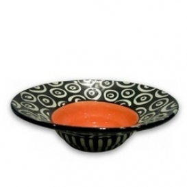 Small Flared Bowl - Coral