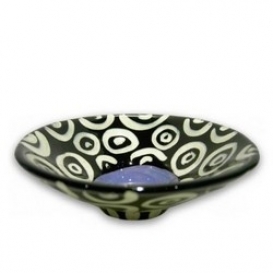 Small Flared Dish - Purple