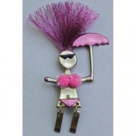 Beach Babe Wild Woman Pin
