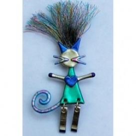 Cat Wild Woman Pin