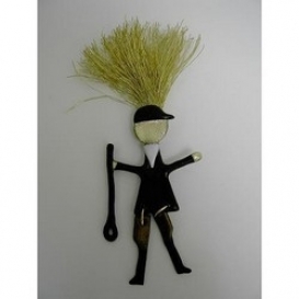 Equestrian Wild Woman Pin