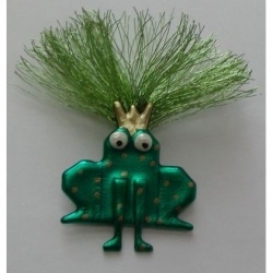 Frog Wild Woman Pin