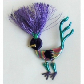 Gooney Bird Wild Woman Pin