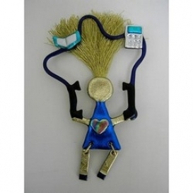Secretary Wild Woman Pin
