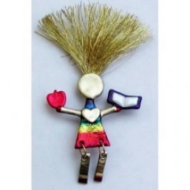 Teacher Wild Woman Pin