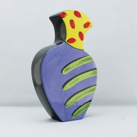 Small Wall Vase - Blue and Green
