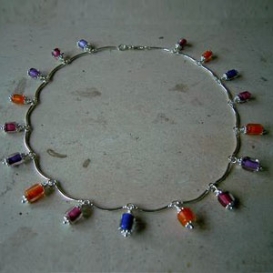 Dangling Beads Necklace - Multi