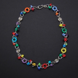Confetti Rings Necklace