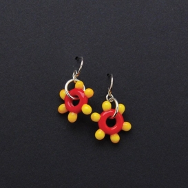 Color Star Earrings