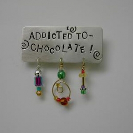 Addicted to Chocolate Pin