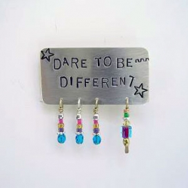 Dare To Be Different Pin