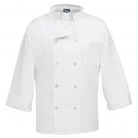 Fame C10P-3/4 10 Button 3/4 Sleeve Chef Coat - White