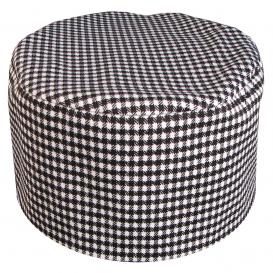 Fame C21 Pill Box Hat - Houndstooth