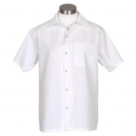 Fame C25 Six Snap Button Cook Shirt - White